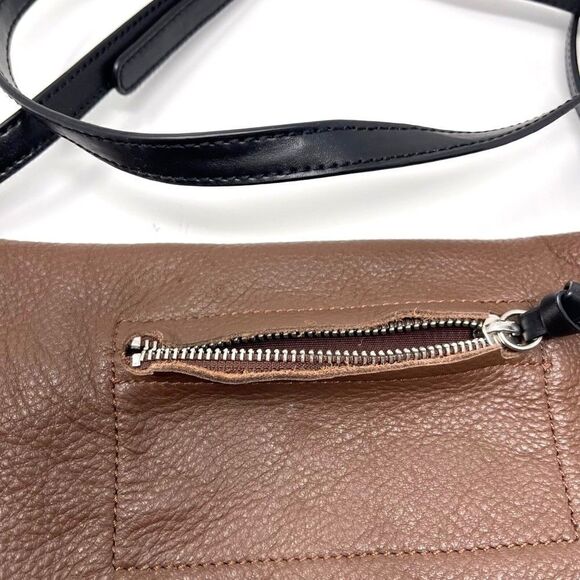 NWT! Linea Pelle collection brown leather purse NWT Supper soft BoxW - Picture 2 of 4